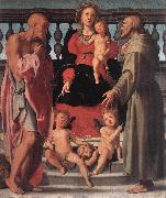 Pontormo, Jacopo Madonna and Child with Two Saints oil painting artist